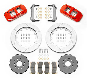 Wilwood AERO6 Front Big Brake Kit 14.00in Rotor Red - 97-13 Chevrolet Corvette C5/C6/Z06