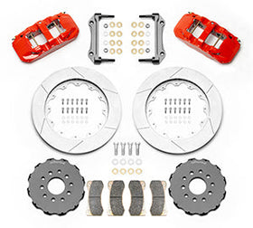 Wilwood AERO6 Front Big Brake Kit 14.00in Rotor Red - 97-13 Chevrolet Corvette C5/C6/Z06 - 0