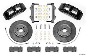 Wilwood Sx6R WCCB Carbon-Ceramic 2014-2019 C7 Corvette All Front Big Brake Kit - Black - 0