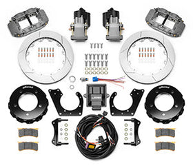 Wilwood FNSL6R/EPB Big Brake Truck Brake Rear Kit - 12.88in Rotor Dia Type III Anodized Caliper - 0