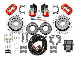 Wilwood EPB/FDP-LP Rear Kit 11in. Big Ford - SRP, Red