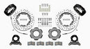 Wilwood Dynalite Front Big Brake Kit 11.00in SRP Drilled & Slotted Rotors - Black-2