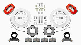 Wilwood Dynalite Front Big Brake Kit 11.00in ULHP-30 Vane Plain Face Rotors - Red - 0