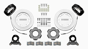 Wilwood Dynalite Front Big Brake Kit 11.00in ULHP-30 Vane Plain Face Rotors - Black