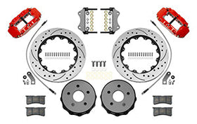 Wilwood Superlite 4R Rear Brake Kit 14.00 Red 2018-Up Jeep JL SRP w/Lines - 0
