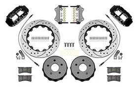 Wilwood Superlite 4R Rear Brake Kit 14.00 Black 2018-Up Jeep JL SRP w/Lines - 0