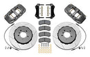 Wilwood AERO6 Front Brake Kit 14.00 Slotted 96-99 BMW M3 w/Lines-2