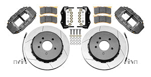 Wilwood 95-99 E36 M3 BMW Forged Narrow Superlite 4R Rear Big Brake - Gray