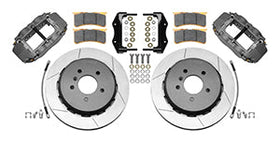 Wilwood 95-99 E36 M3 BMW Forged Narrow Superlite 4R Rear Big Brake - Gray - 0