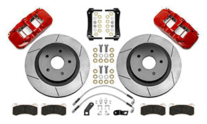 Wilwood Aerolite 4R Rear Kit 15.00in Red 13-17 Dodge Truck 1500 - 4WD