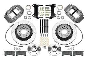 Wilwood 82-92 Camaro Forged Superlite 4R Road Race Front Big Brake Kit 13.06in Rotor With Lines