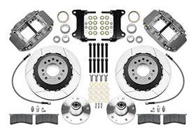 Wilwood 82-92 Camaro Forged Superlite 4R Road Race Front Big Brake Kit 13.06in Rotor With Lines - 0