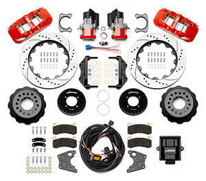 Wilwood EPB Rear Kit AERO4 12 Bolt 2.75 OffSet