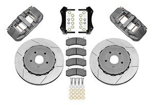 Wilwood Aero4R/ST Front Big Brake Kit 14in Black Anodize 97-13 Chevrolet Corvette C5/C6