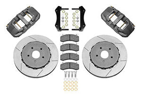 Wilwood Aero6R/ST Front Big Brake Kit 14in Black Anodize 97-13 Chevrolet Corvette C5/C6 - 0