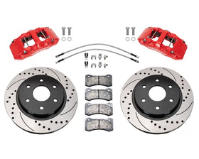 Wilwood Drilled & Slotted Aero6-DM Front Brake Kit Ford F-150 | Raptor 2017-2020 - 0