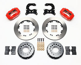 Wilwood Forged Dynalite P/S Rear Kit Red 58-64 Olds/Pontiac Ends - 0