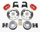 Wilwood Forged Dynalite P/S Rear Kit Red Chev 12 Bolt w C-Clips-2