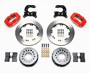 Wilwood Forged Dynalite P/S Rear Kit Red Small Ford 2.66in Offset