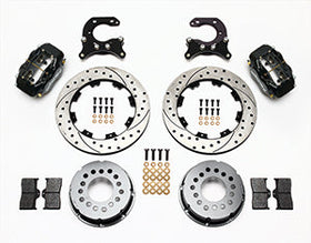 Wilwood Forged Dynalite P/S Rear Kit Drilled Rotor Big Ford 2.54in Offset - 0
