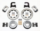 Wilwood Forged Dynalite P/S Rear Kit Drilled Polished Big Ford 2.54in Offset-2