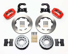 Wilwood Forged Dynalite P/S Rear Kit Red Big Ford 2.54in Offset - 0