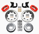 Wilwood Forged Dynalite P/S Rear Kit Drilled Red Big Ford 2.36in Offset-2