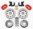 Wilwood Forged Dynalite P/S Rear Kit Drilled Red Mopar-Dana 2.72in Offset-2