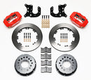 Wilwood Forged Dynalite P/S Rear Kit Red Mopar-Dana 2.72in Offset-2