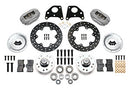 Wilwood Forged Dynalite Front Drag Kit Drilled Rotor 62-72 CDP B & E Body-Drum-2