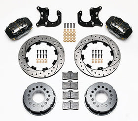 Wilwood Forged Dynalite P/S Rear Kit Drilled Rotor Ford 8.8 w/2.5in Offset-5 Lug - 0