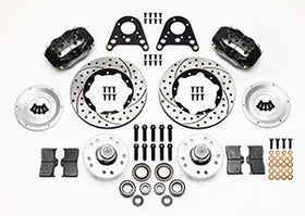 Wilwood Forged Dynalite Front Kit 10.75in Drilled Rotor Art Morrison Strut - 0