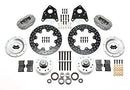 Wilwood Forged Dynalite Front Drag Kit Drilled Rotor 1965-1969 Mustang Disc & Drum Spindle-2