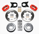 Wilwood Forged Dynalite P/S Rear Kit Red Chev 12 Bolt w/Clip Eliminator-2