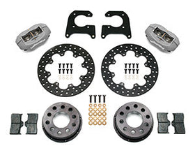Wilwood Forged Dynalite Rear Drag Kit Drilled Rotor M-W/Lamb Ends .690in Studs - 0