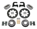 Wilwood Forged Dynalite Rear Drag Kit Drilled Rotor 58-64 Olds/Pont .690in Studs-2