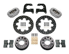 Wilwood Forged Dynalite Rear Drag Kit Drilled Rotor 58-64 Olds/Pont .690in Studs - 0