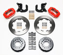Wilwood Forged Dynalite P/S Rear Kit Red Mopar/Dana 2.36in Off w/Snap Ring Brng-2