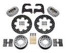Wilwood Forged Dynalite Rear Drag Kit Drilled Rotor Chevy 12 Bolt-Spec 3.15in Brng-2