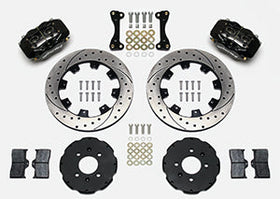 Wilwood Forged Dynalite Front Hat Kit 12.19in Drilled 94-01 Honda/Acura w/262mm Disc - 0