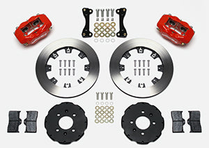 Wilwood Forged Dynalite Front Hat Kit 12.19in Red 94-01 Honda/Acura w/262mm Disc