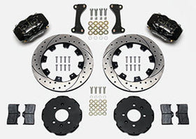 Wilwood Forged Dynalite Front Hat Kit 12.19in Drilled 90-99 Civic w/240 mm Disc - 0