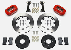 Wilwood Forged Dynalite Front Hat Kit 12.19in Red 90-99 Civic w/240 mm Disc - 0