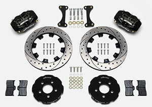 Wilwood Forged Dynalite Front Hat Kit 12.19in Drilled 00-04 PT Cruiser/03-04 SRT/4