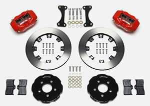 Wilwood Forged Dynalite Front Hat Kit 12.19in Red 00-04 PT Cruiser/03-04 SRT/4