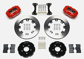 Wilwood Forged Dynalite Front Hat Kit 12.19in Red 00-04 PT Cruiser/03-04 SRT/4 - 0