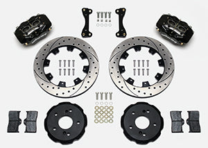 Wilwood Forged Dynalite Front Hat Kit 12.19in Drilled 02-06 Acura RSX-5 Lug
