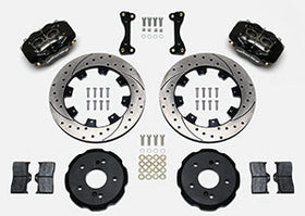 Wilwood Forged Dynalite Front Hat Kit 12.19in Drilled 02-06 Acura RSX-5 Lug - 0