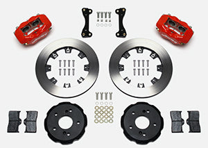 Wilwood Forged Dynalite Front Hat Kit 12.19in Red 02-06 Acura RSX-5 Lug