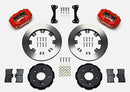 Wilwood Forged Dynalite Front Hat Kit 12.19in Red 02-06 Acura RSX-5 Lug-2
